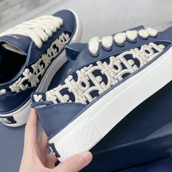 Dior-Casual Flat Bottomed Board Shoes
