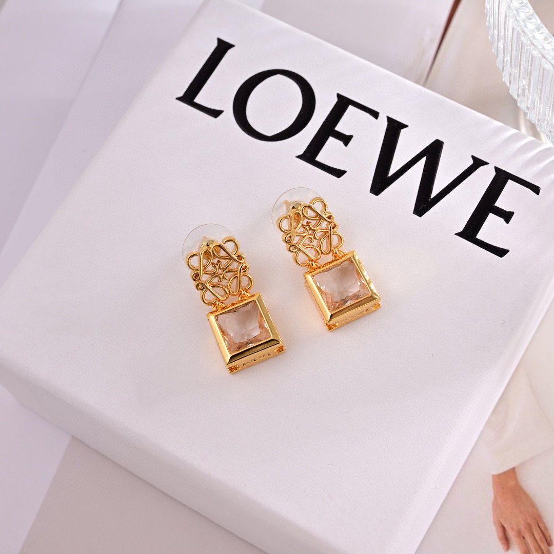 LOEWE-New letter earrings