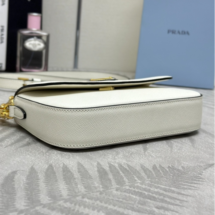 Prada-Chain Cowhide Mini Handbag