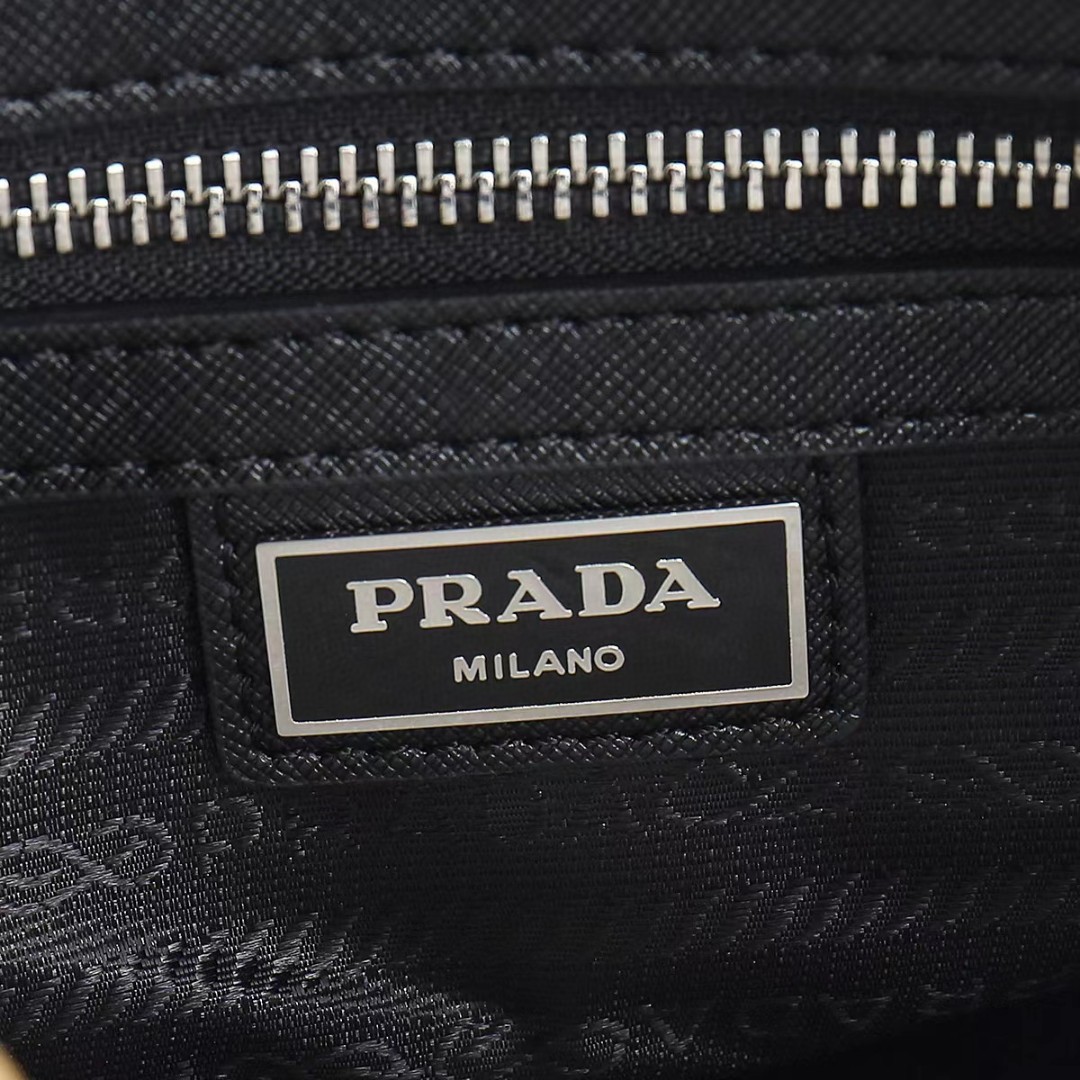 Prada-Waterproof fabric shoulder bag crossbody bag