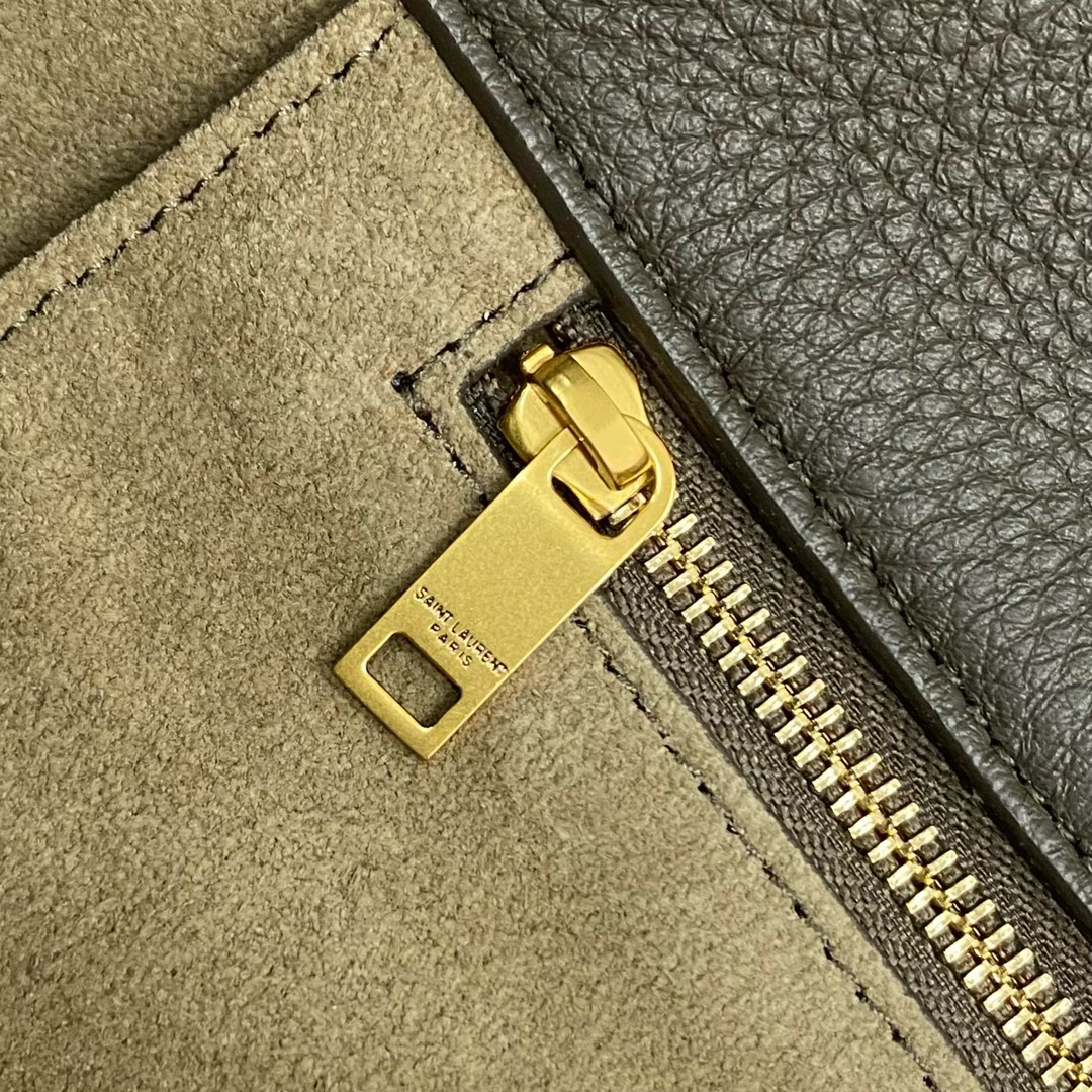 YSL-BEA Soft Deer Leather Tote Bag