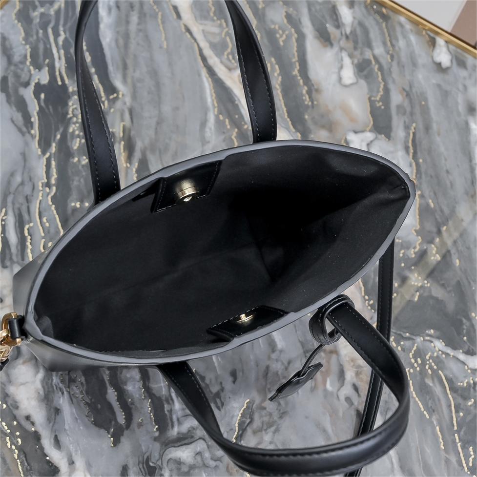 YSL-Leather Mini Tote Handbag