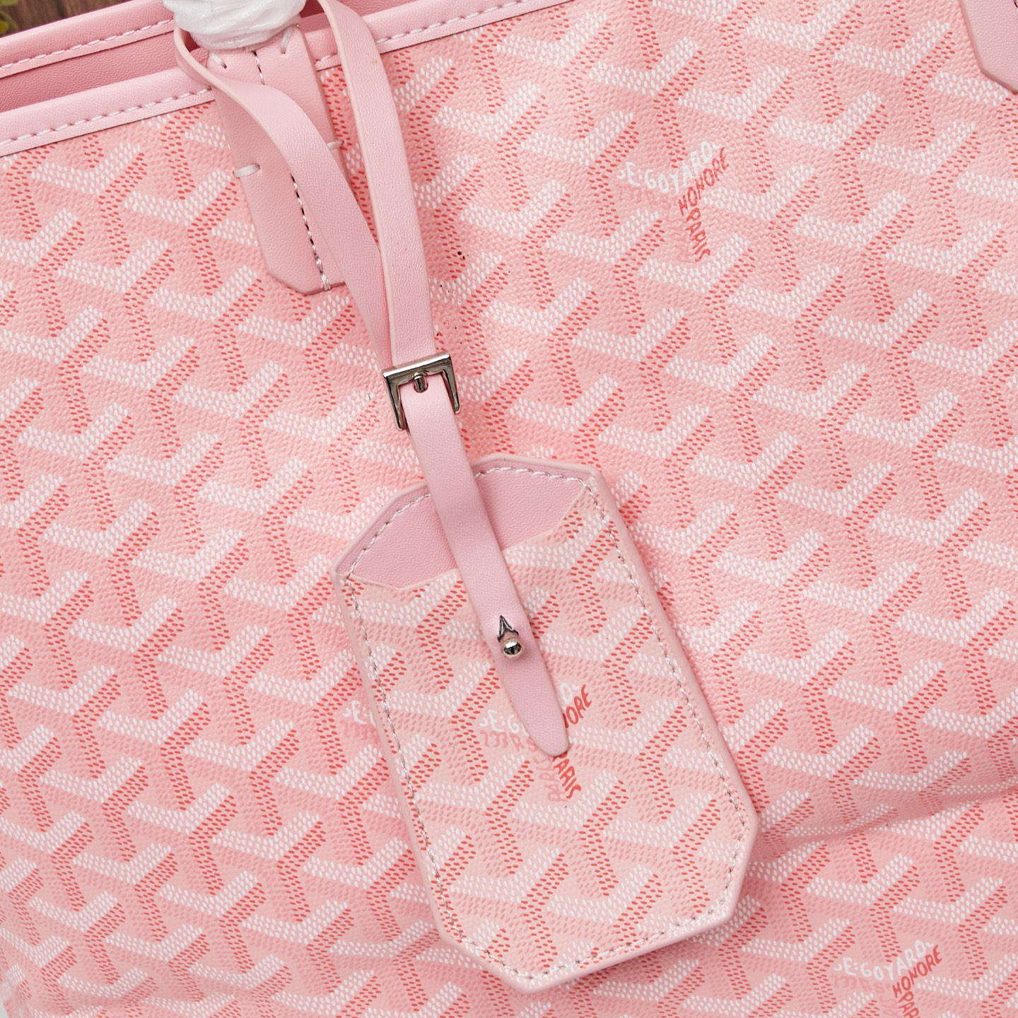 GOYARD - Saint Louis Pink Shopping Bag