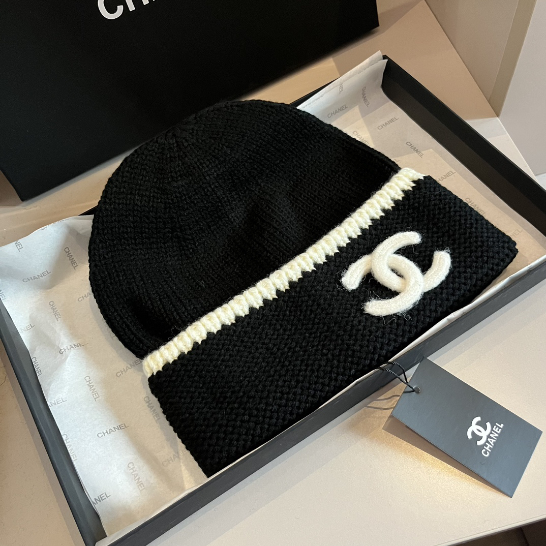 Chanel-Knitted Woolen Hat