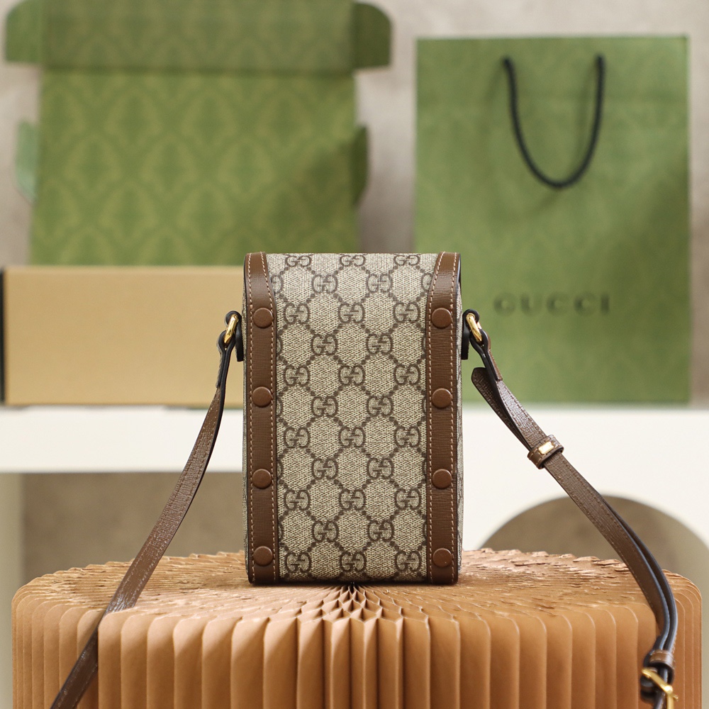 GUCCI-Ma Xian Kou 1955 series phone bag