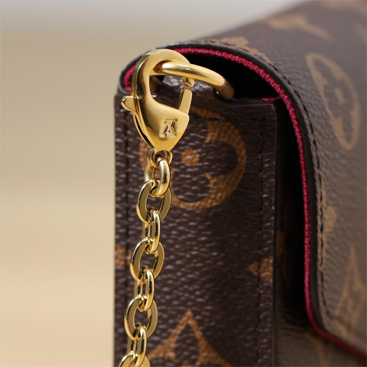 LV-Pochette félicie chain bag