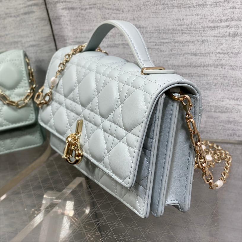 DIOR-My Dior Mini Handbag Lake Blue