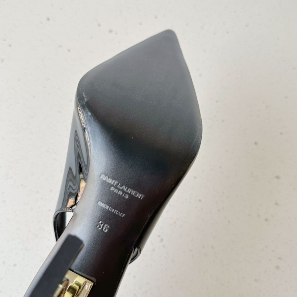 SAINT LAURENT - Opyum Black Pumps