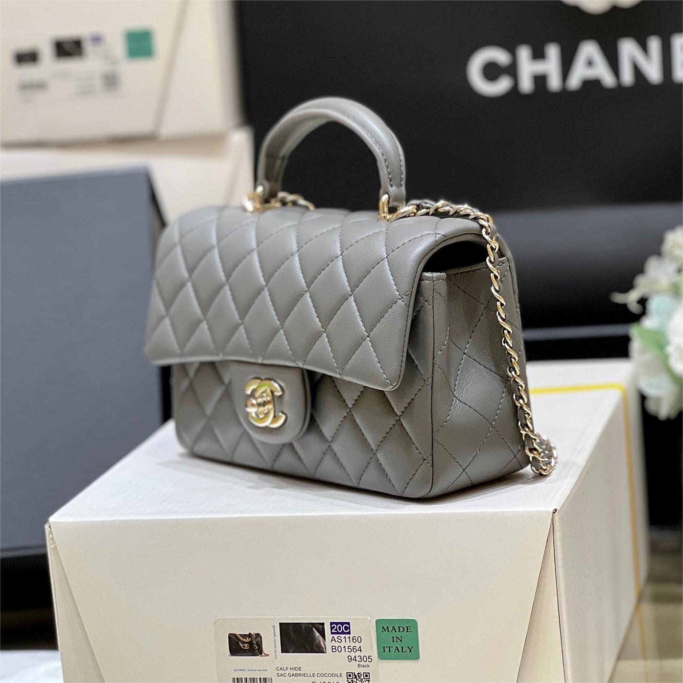 Chanel-Cf Mini Handle Bag