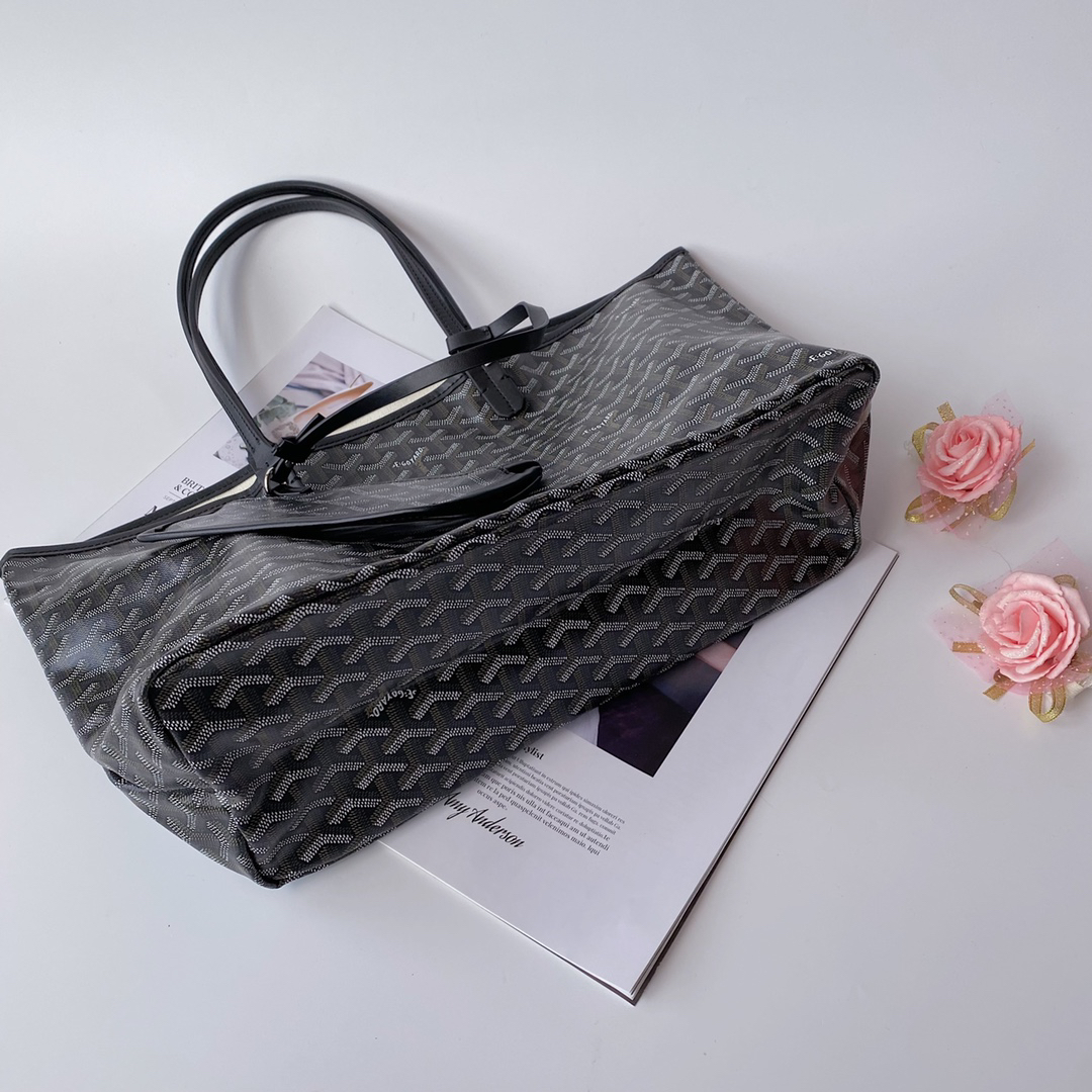 Goyard-Hand drawn patterned shopping bag
