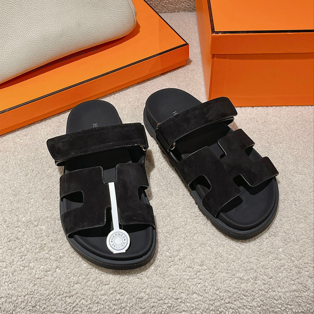 Hermès-Slippers for couples