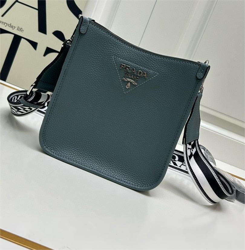 Prada-Leather mini shoulder bag