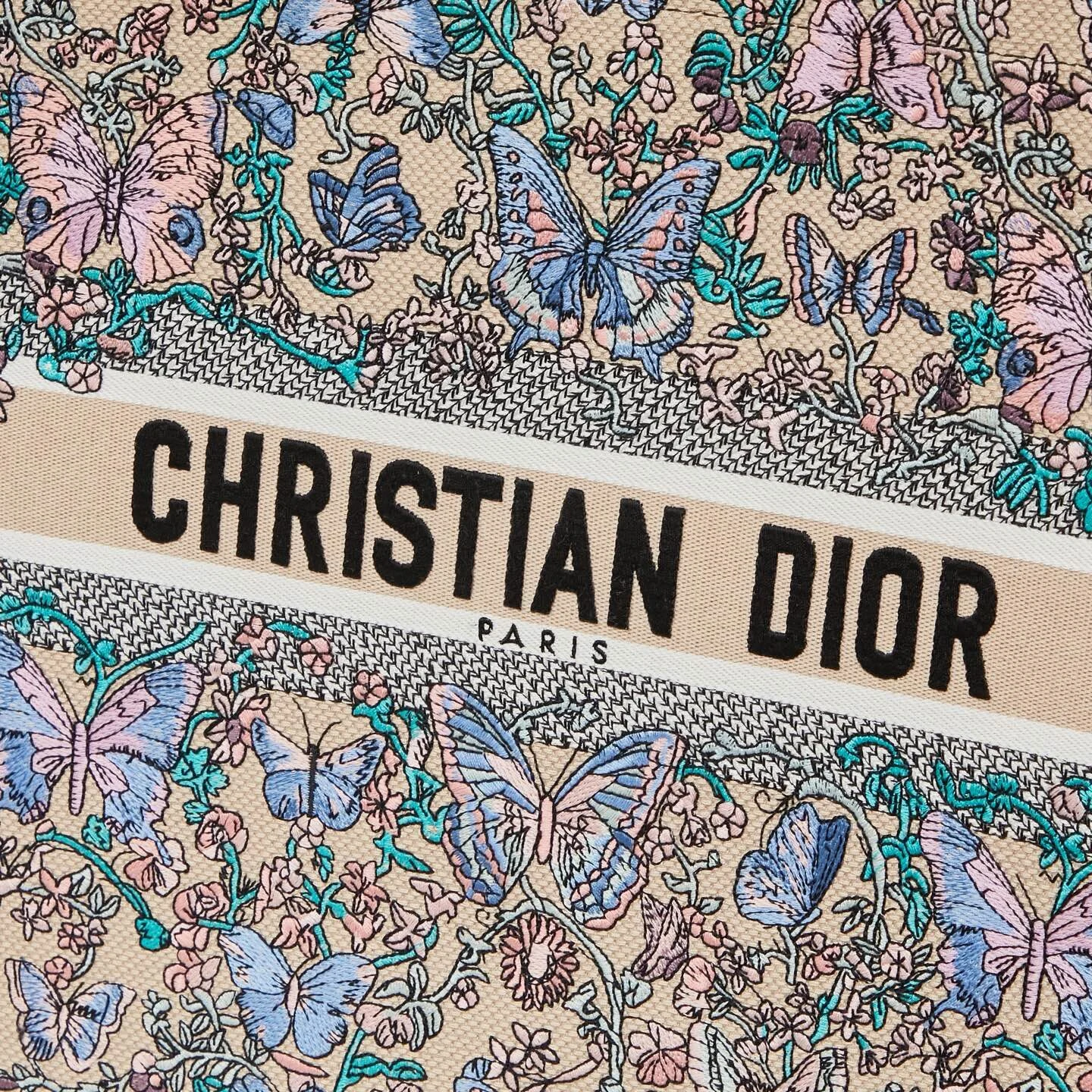 DIOR – Embroidery Book Tote