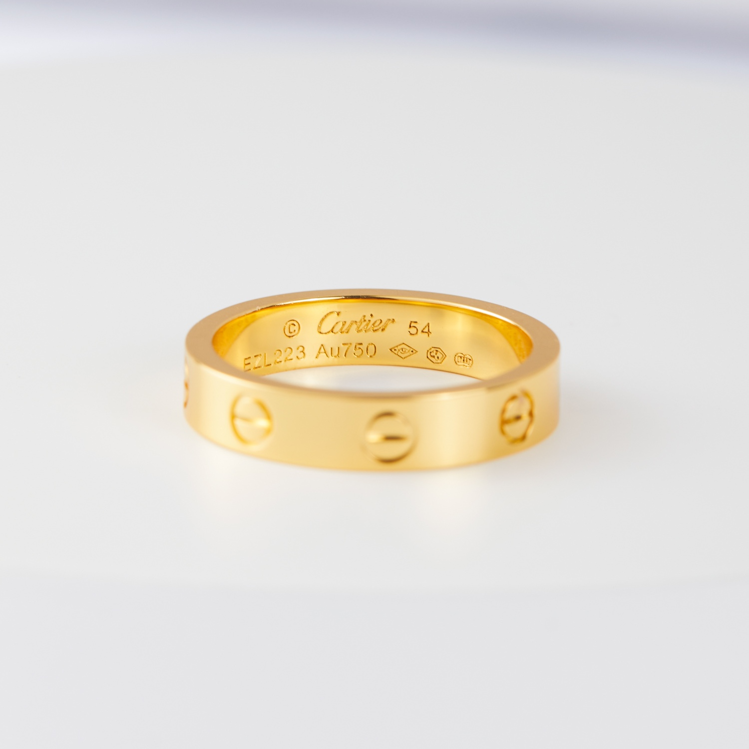 Cartier - Single Diamond Narrow Edition Screw Ring