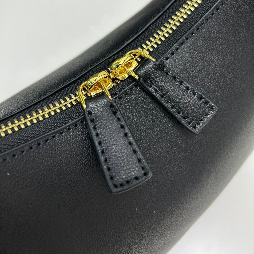 Prada-Soft grain imported calf leather bowling bag