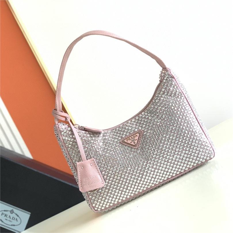 Prada-Flash Diamond Hobo