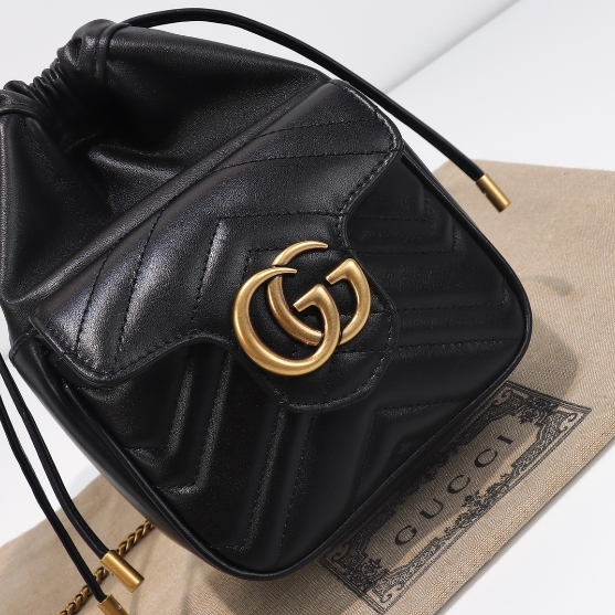 Gucci-marmont Mini Bucket Bag
