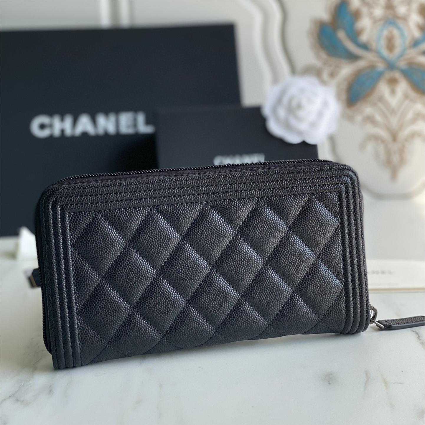 Chanel-Classic Leboy Long Zipper Bag