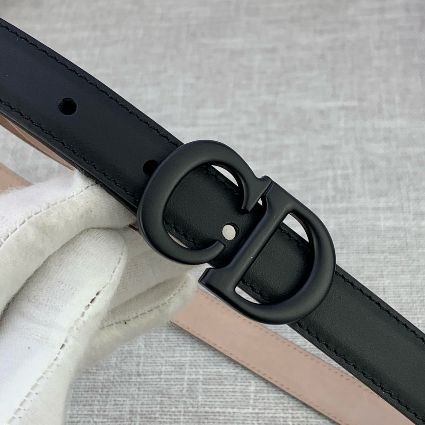 DIOR - LOGO Cowhide Belt