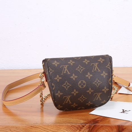 LV-Monogram Canvas Mini Bumbag