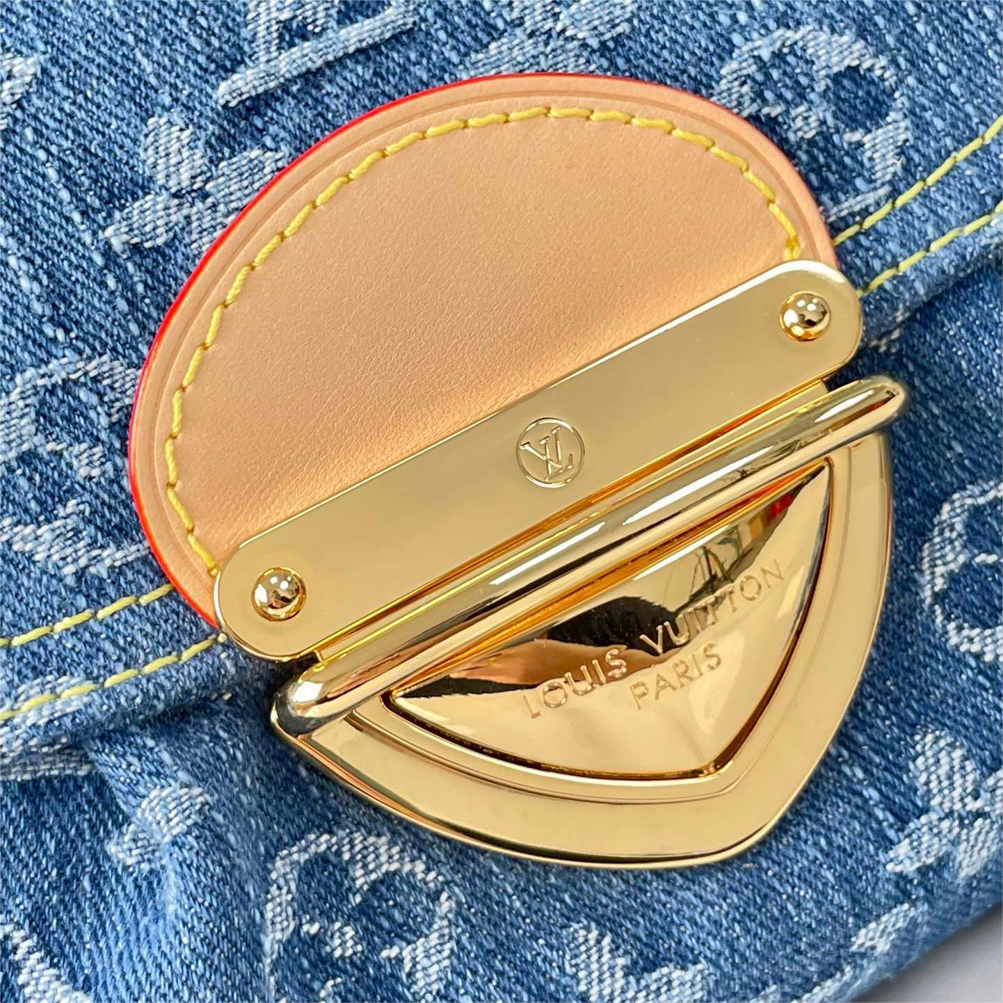 LV-Sunset Monogram denim