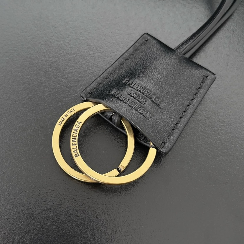 Balenciaga- BEL AIR Cowhide Leather Shoulder Crossbody Handbagndbag