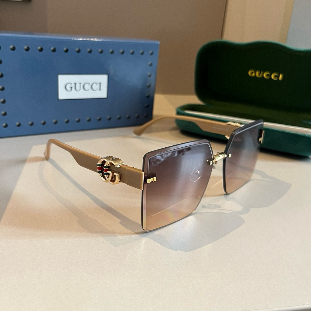 Gucci-new fashionable and versatile minimalist sunglasses