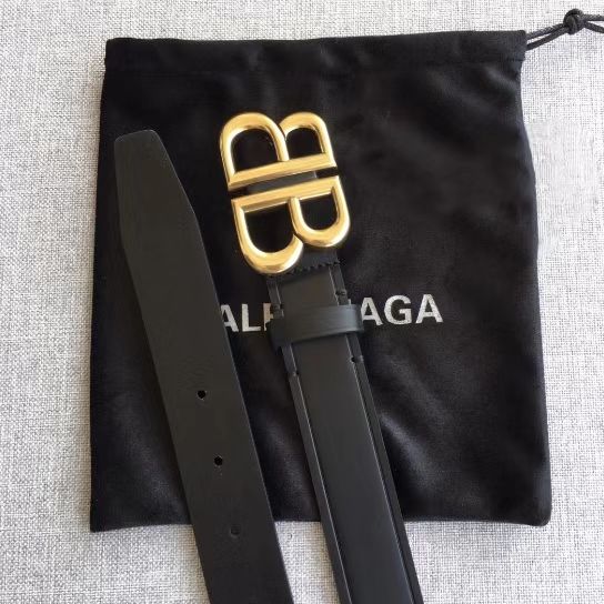 Balenciaga-Double Sided Cowhide Belt