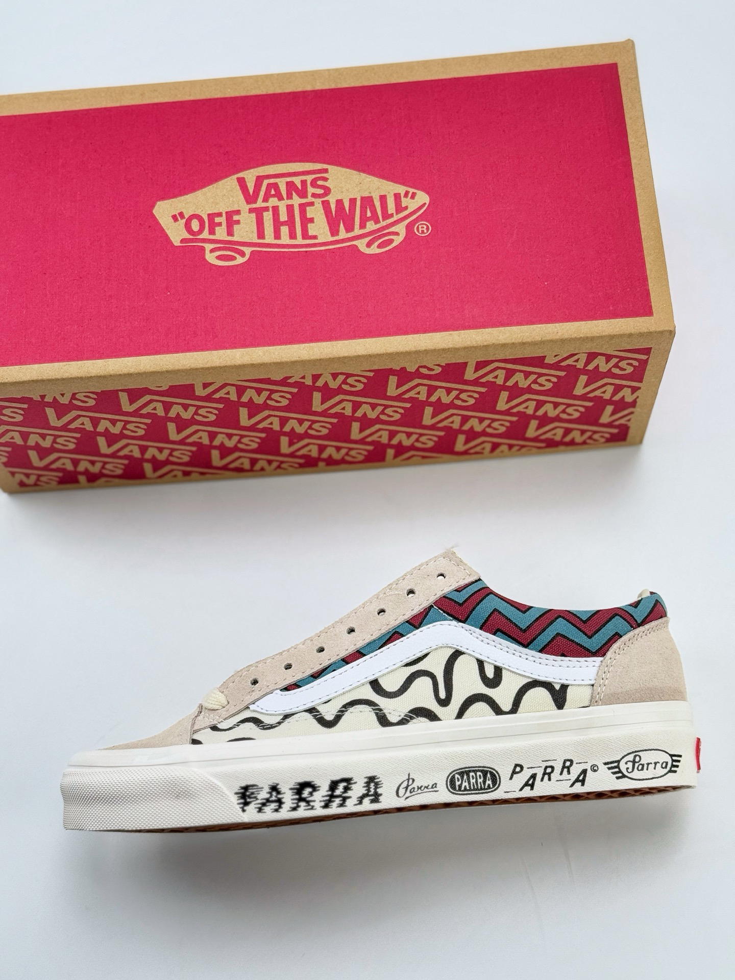 Vans x parra x otw sneakers