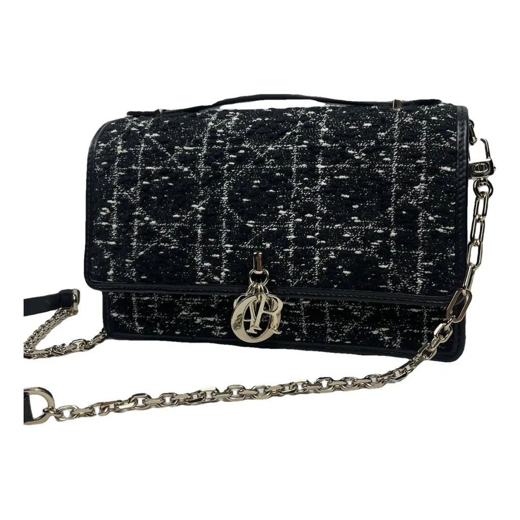 Dior-Miss Dior top handle leather handbag