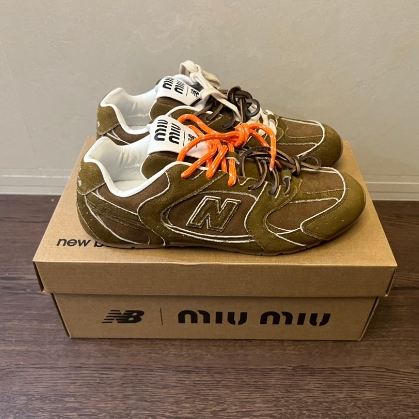 Miu Miu New Balance-Low Cut Classic Retro Casual Sports Running Shoes