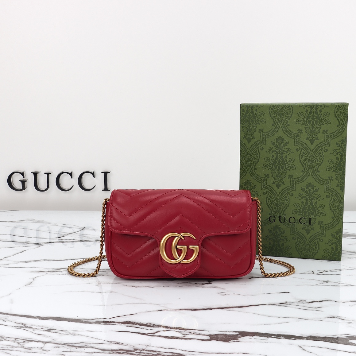 GUCCI-Marmont series mini handbag