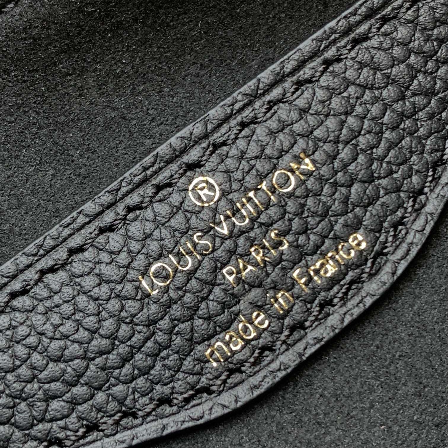 LV- Custom grade top layer cowhide series bag