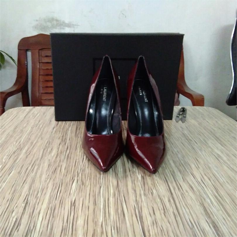 YSL-Pointed high heels