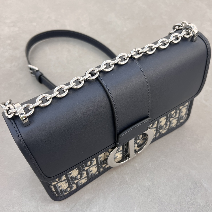 DlOR -30 Montaigne East West Handheld Shoulder Bag