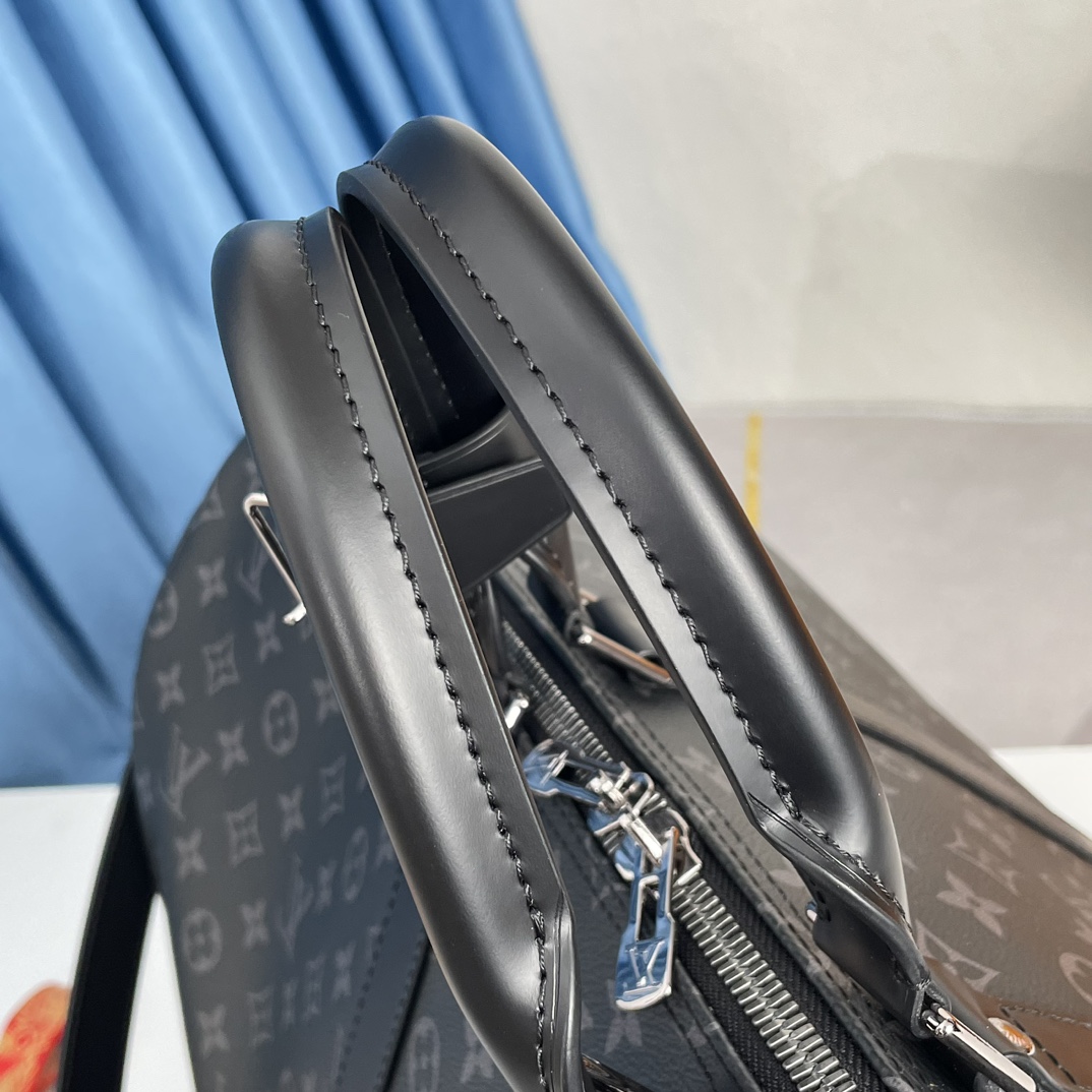 LV-Keepall 55 Travel Bag Black Flower M40605
