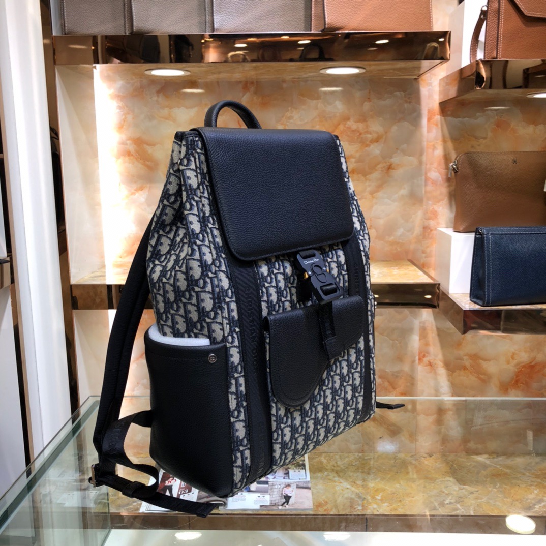 Dior-Christian dir Saddle Backpack