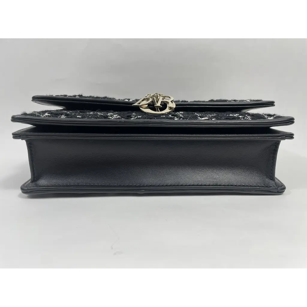 Dior-Miss Dior top handle leather handbag