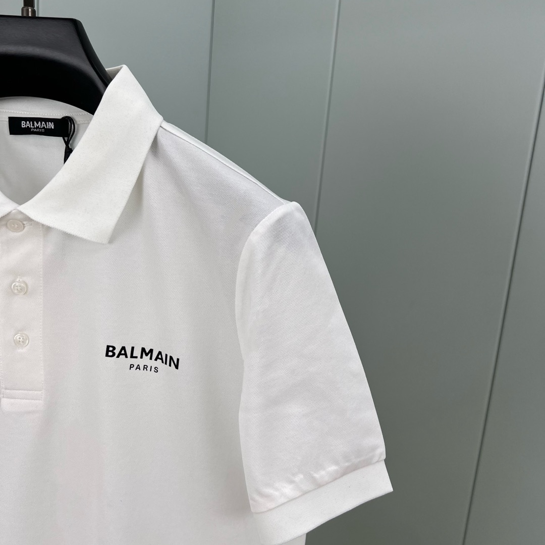 BALMAIN - Lettering Logo Shirt