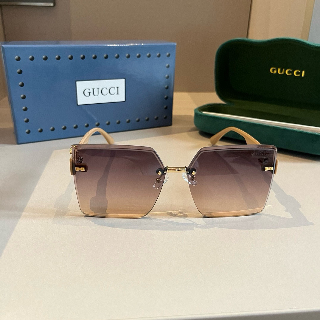 Gucci-new fashionable and versatile minimalist sunglasses