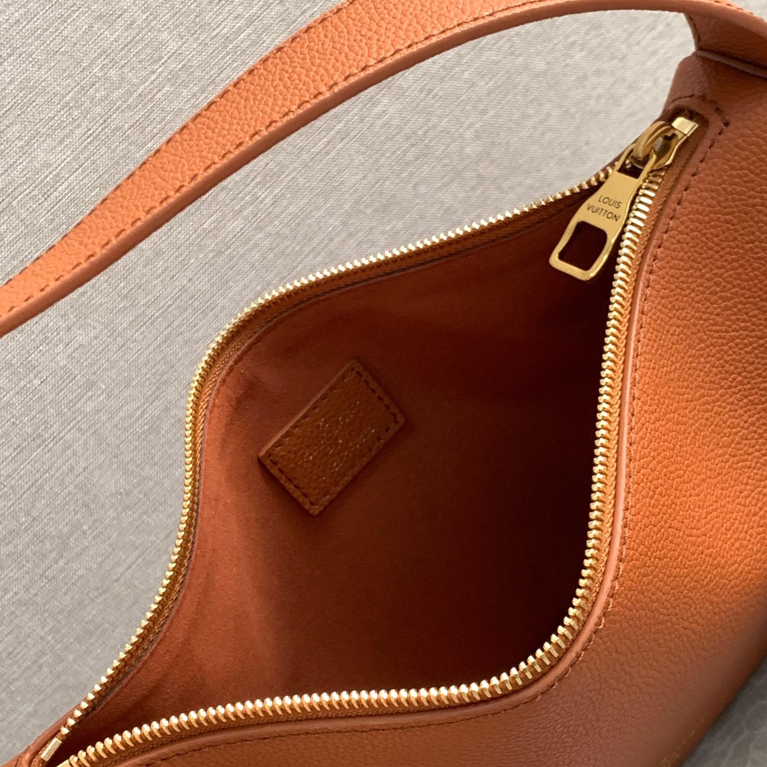 LV- low key leather bag