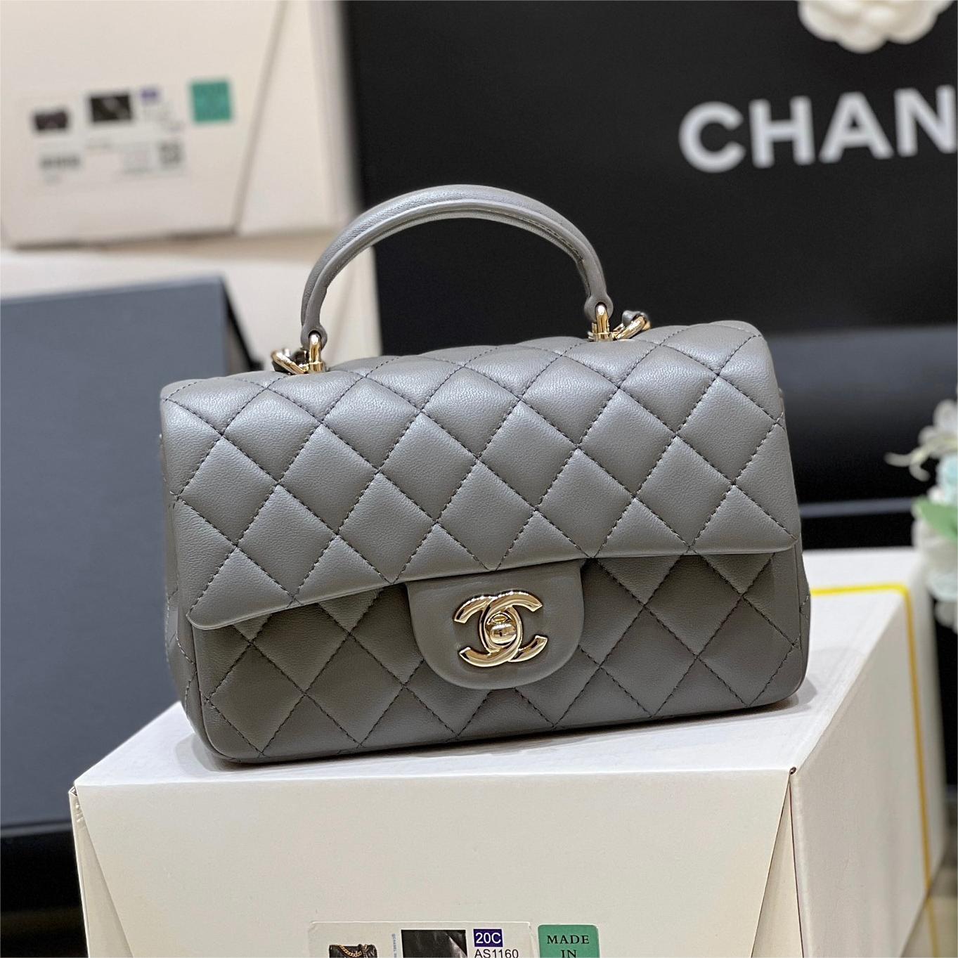 Chanel-Cf Mini Handle Bag