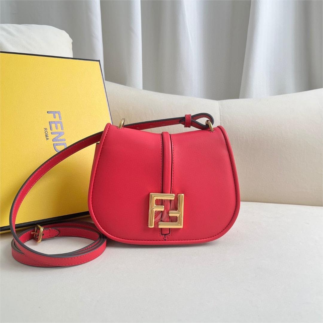 FENDI-CMON saddle bag