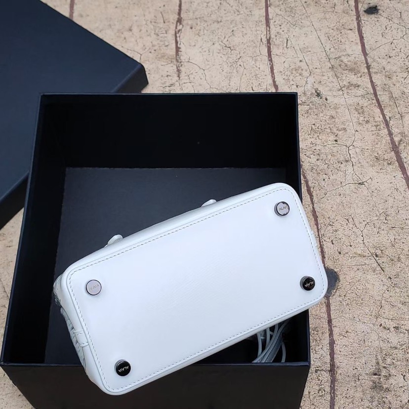 ALAIA-MINA 16 BAG IN VIENNE CALFSKIN