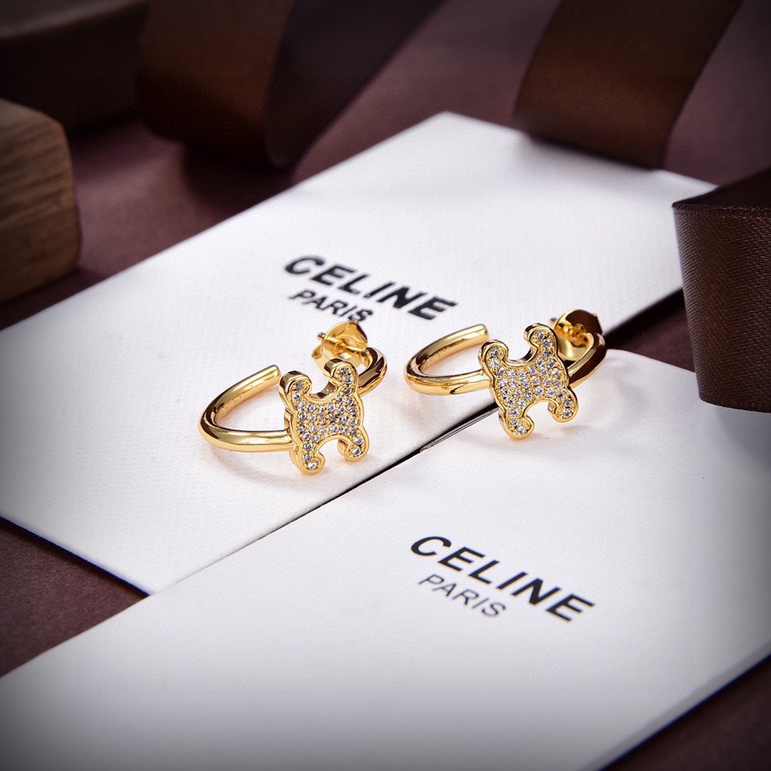 Celine-Triumphal Arch set earrings