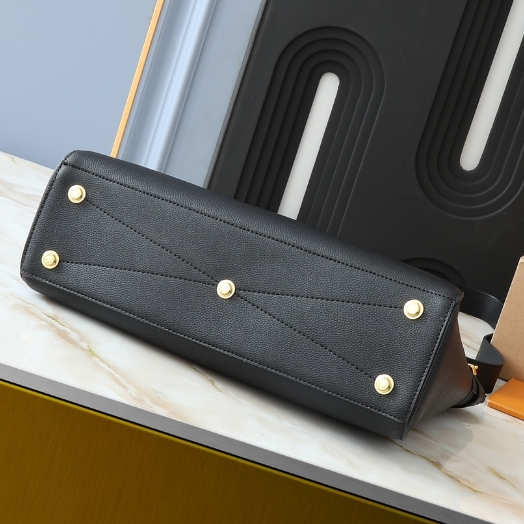 LV-One Shoulder Cowhide Tote Bag