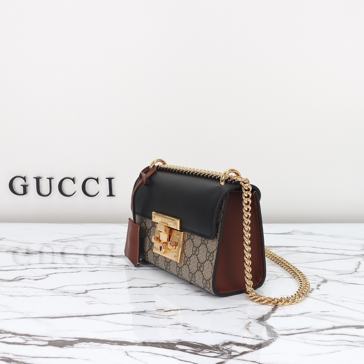 GUCCI-Padlock Lock chain bag