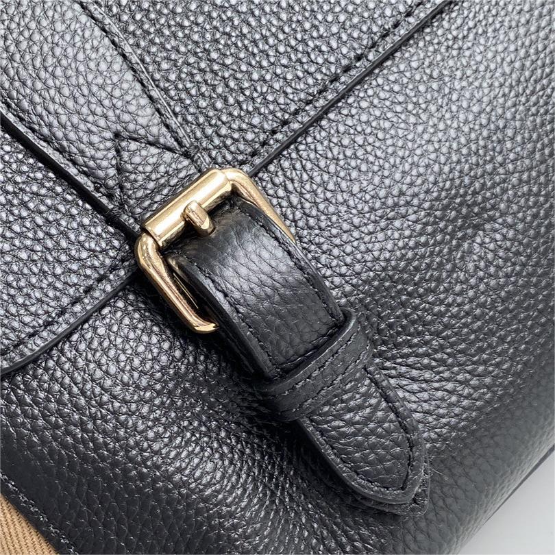 Burberry-Side cotton men's mailman bag