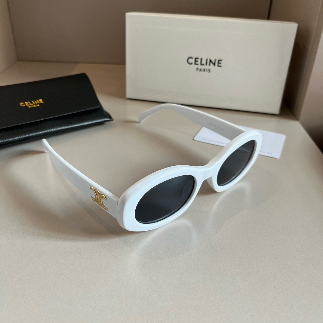 Celine-2024 New Small Round Frame Sunglasses