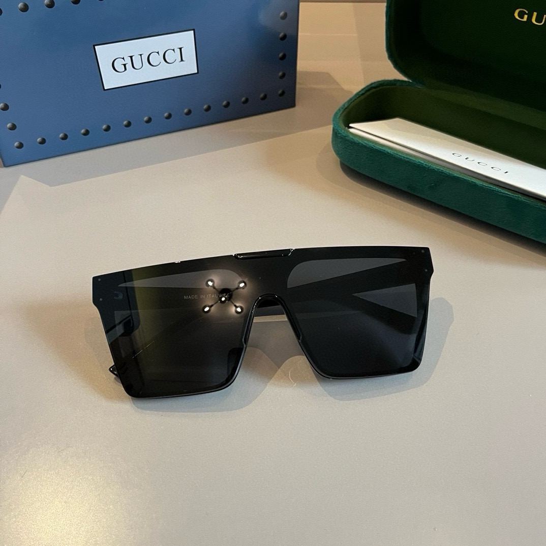 Gucci-Men's Large Box Design Fashion Sunglasses